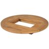 vidaXL Tablero para caja de cerveza madera de teca 70 cm