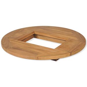 vidaXL Tablero para caja de cerveza madera de teca 70 cm