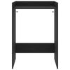 vidaXL Armario para lavadora Roble Negro 67,5 x 62 x 97 cm