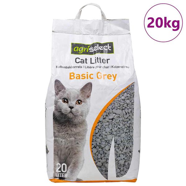 vidaXL Arena para gatos con fragancia a talco para bebés Bentonita 20L