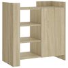 vidaXL Aparador de madera de ingeniería roble Sonoma 73,5x35x75 cm