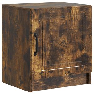vidaXL Armario de Noche Roble Ahumado 43 x 34,5 x 47 cm
