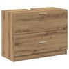 vidaXL Gabinete de Ba&ntilde;o Roble artisan 78 x 37 x 59 cm