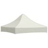 vidaXL Techo de carpa para celebraciones crema 2x2 m 270 g/m&sup2;