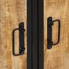 vidaXL Aparador de madera maciza de mango rugosa 105x35x70 cm