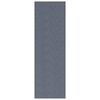 vidaXL Runner de Alfombra Gris Claro 80 x 400 cm tela