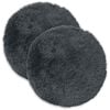 vidaXL Funda de almohada 2 pcs HEERLEN Gris antracita &Oslash; 60 cm