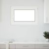 vidaXL Ventana de sótano "RISOR" 90x50 cm oscilobatiente DIN derecha blanca