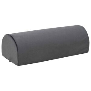 vidaXL Almohadilla para pies Liso Gris 42 x 18 x 13 cm Espuma PU