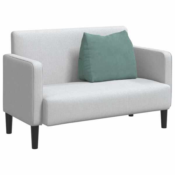 vidaXL Coj&iacute;n de Espalda Verde Mar 60 x 20 x 50 cm Tela de pana