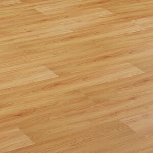 vidaXL Suelo Laminado 5 pcs Casta&ntilde;o C&aacute;lido 101 x 20 x 0,8 cm
