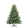 vidaXL &Aacute;rbol de Navidad artificial con 150 LED Verde 150 cm PE y PVC