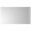 vidaXL Espejo de ba&ntilde;o LED Transparente 70 x 40 cm vidrio templado