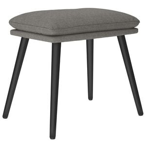 vidaXL Reposapi&eacute;s de tela gris claro 45x29,5x35 cm