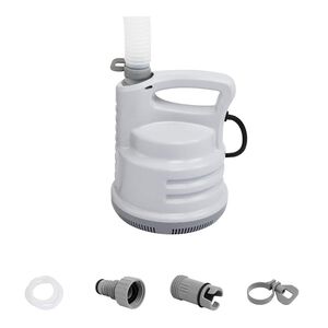 Bestway Bomba de desag&uuml;e para piscina blanca