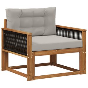 vidaXL Sof&aacute; intermedio de exterior Natural