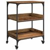 vidaXL Carro de Cocina Madera Vieja 60 x 41 x 80.5 cm