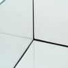 vidaXL Acuario con almacenamiento Transparente 60 x 20 x 20 cm Cristal