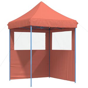 vidaXL Carpa de Fiesta 200 x 200 x 306 cm Terracota Tela Oxford