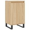 vidaXL Aparador madera de ingenier&iacute;a roble Sonoma 40x35x70 cm