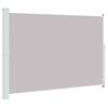 vidaXL Toldo lateral retr&aacute;ctil para patio gris 200x314 cm