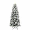 vidaXL &Aacute;rbol de Navidad artificial 240 cm PVC y Pl&aacute;stico y Acero y PE