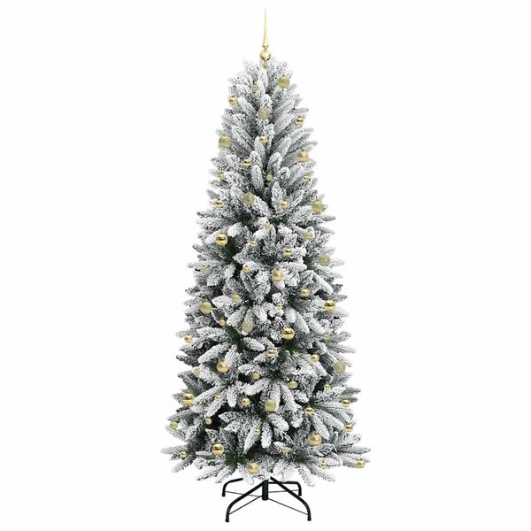 vidaXL &Aacute;rbol de Navidad artificial 240 cm PVC y Pl&aacute;stico y Acero y PE