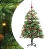 vidaXL &Aacute;rbol de Navidad artificial Verde 150 cm PVC y Metal