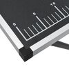 vidaXL Mesa para empapelar plegable de MDF y aluminio 300x60x78 cm