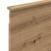 vidaXL Cabecero Roble artesanal 75 cm Madera contrachapada