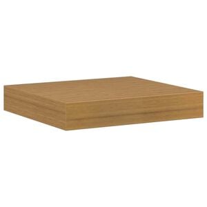 vidaXL Estante de pared Montada en la pared Beige 23 x 23,5 x 3,8 cm