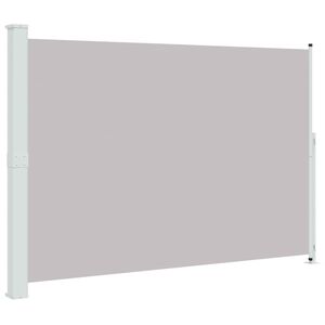 vidaXL Toldo lateral retr&aacute;ctil para patio gris 200x300 cm