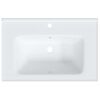 vidaXL Lavabo de ba&ntilde;o rectangular cer&aacute;mica blanco 71x48x19,5 cm