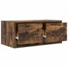 vidaXL Mueble para TV madera contrachapada roble ahumado 60x31x25,5 cm