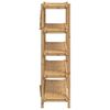 vidaXL Estanter&iacute;a de 5 niveles bamb&uacute; 100x40x150 cm