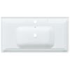 vidaXL Lavabo de ba&ntilde;o rectangular cer&aacute;mica blanco 91,5x48x23 cm
