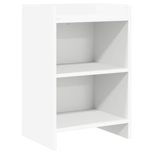 vidaXL Mesas de noche Blanco 40 x 30 x 60 cm Madera de ingenier&iacute;a