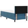 vidaXL Cama tipo Box Spring Azul Oscuro 80 x 200 cm Terciopelo