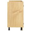 vidaXL Armario SKI Marr&oacute;n Miel 80 x 46 x 81,5 cm Madera de pino macizo