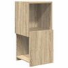 vidaXL Armario de esquina Roble Sonoma 30,5x30x65cm