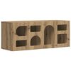 vidaXL Mueble de TV ELST 100 x 35 x 40 cm Roble artisan