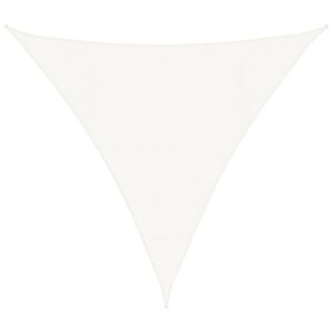 vidaXL Toldo de vela HDPE blanco 160 g/m&sup2; 4,5x4,5x4,5 m
