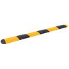 vidaXL Bad&eacute;n de velocidad goma amarillo y negro 323x32,5x4 cm