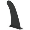 vidaXL Aleta SUP 3,5 x 18 x 21,5 cm Nylon Negro