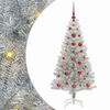 vidaXL &Aacute;rbol de Navidad Plateado 120 cm PET