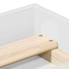 vidaXL Estructura de cama doble sin colch&oacute;n blanco 150x200 cm