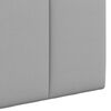 vidaXL Cabecera Colgante Rayado Gris Nube 150 x 55 x 5 cm tela