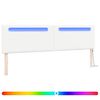 vidaXL Cabecero LED Cuero sint&eacute;tico