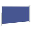 vidaXL Toldo lateral de jard&iacute;n o terraza azul 160x300 cm