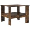 vidaXL Mesa de Caf&eacute; Roble ahumado 57 x 55 x 45 cm Madera de ingenier&iacute;a